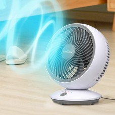 Keynice 6 Inch Portable USB Desk Fan, 2-Speed Control USB Powered Fan,  DC Brushless Motor, Quiet Operation, KN-1761