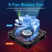 Keynice Dual 120mm USB Fan with 3 Speed Controller, 5V Powered Desk Fan for AV Receiver DVR Playstation TV Box Computer Cabinet, KN-1725