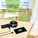 Keynice Personal Handy Fan, Portable Handsfree USB , 3 Speeds Mode, KN-1731